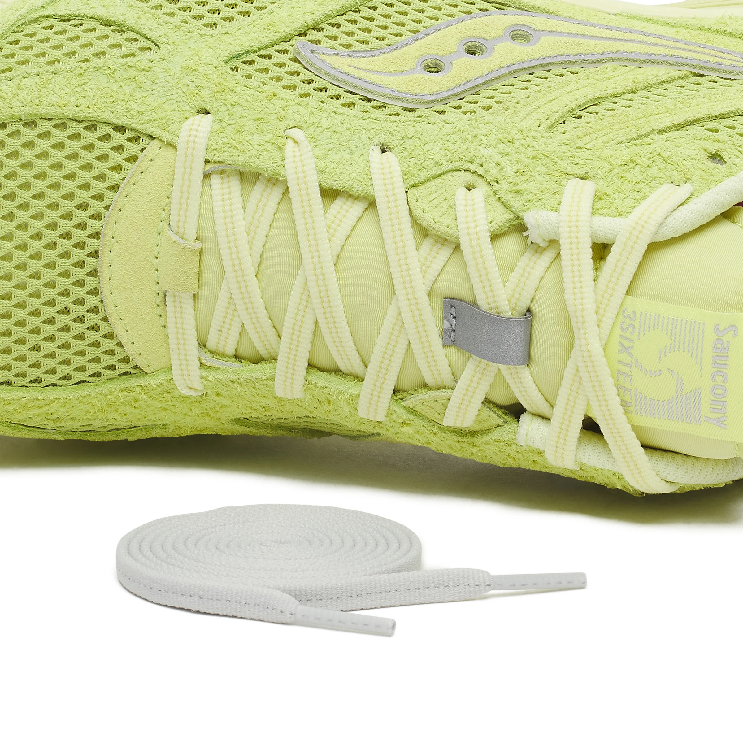 3sixteen x Saucony Guide v7.3s in Lime - Image 7