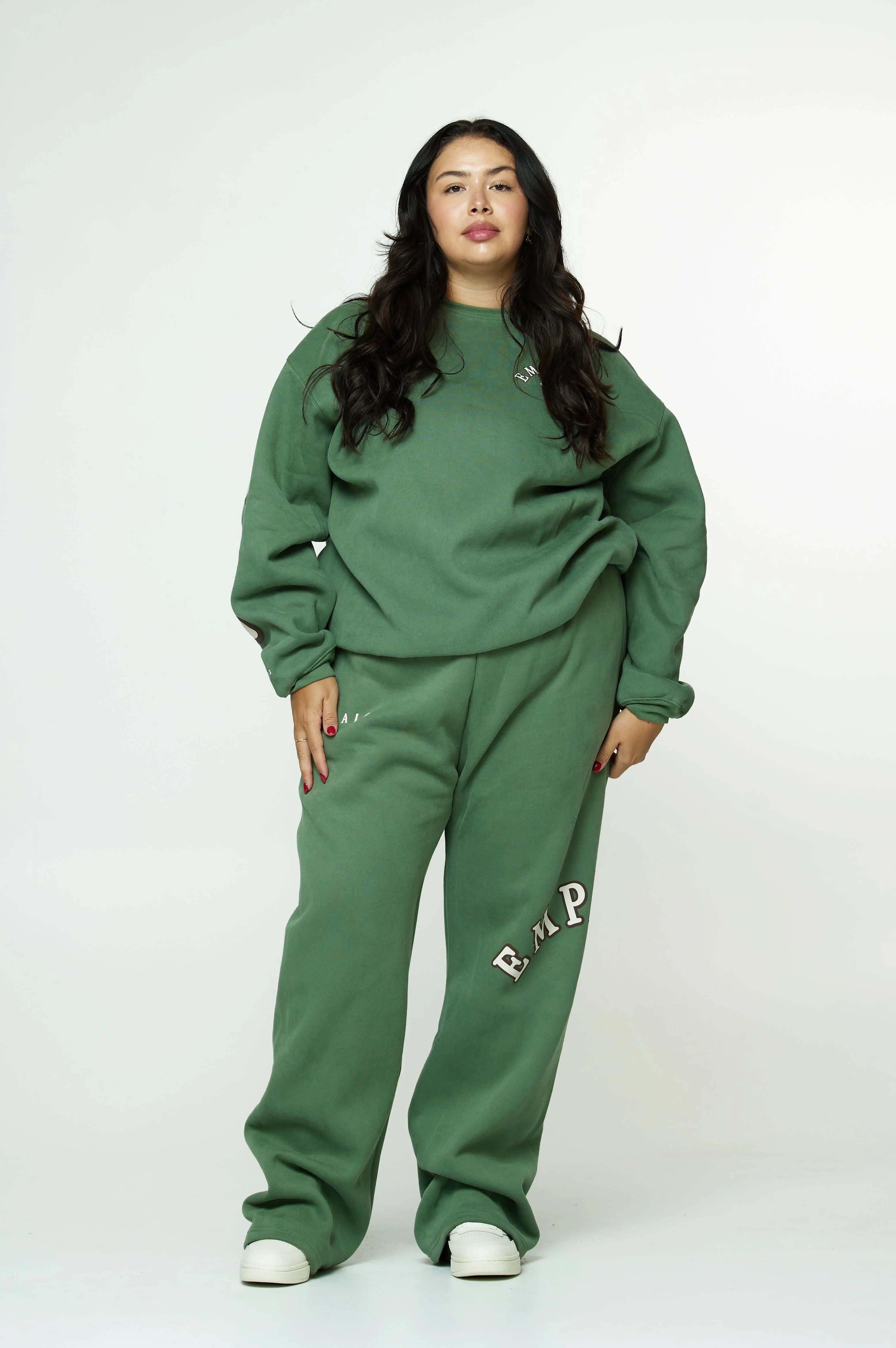 Empathy Always Olive Crewneck - Image 3