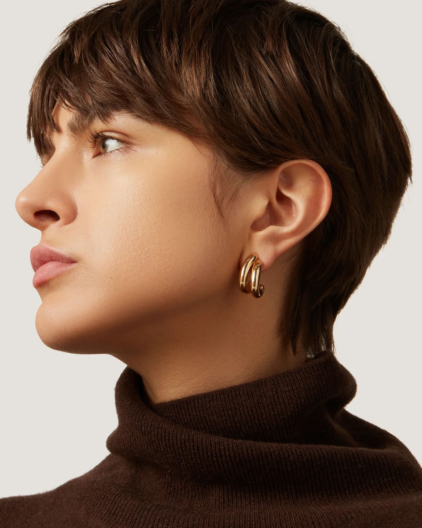 Florence Earrings in Gold - Image 2