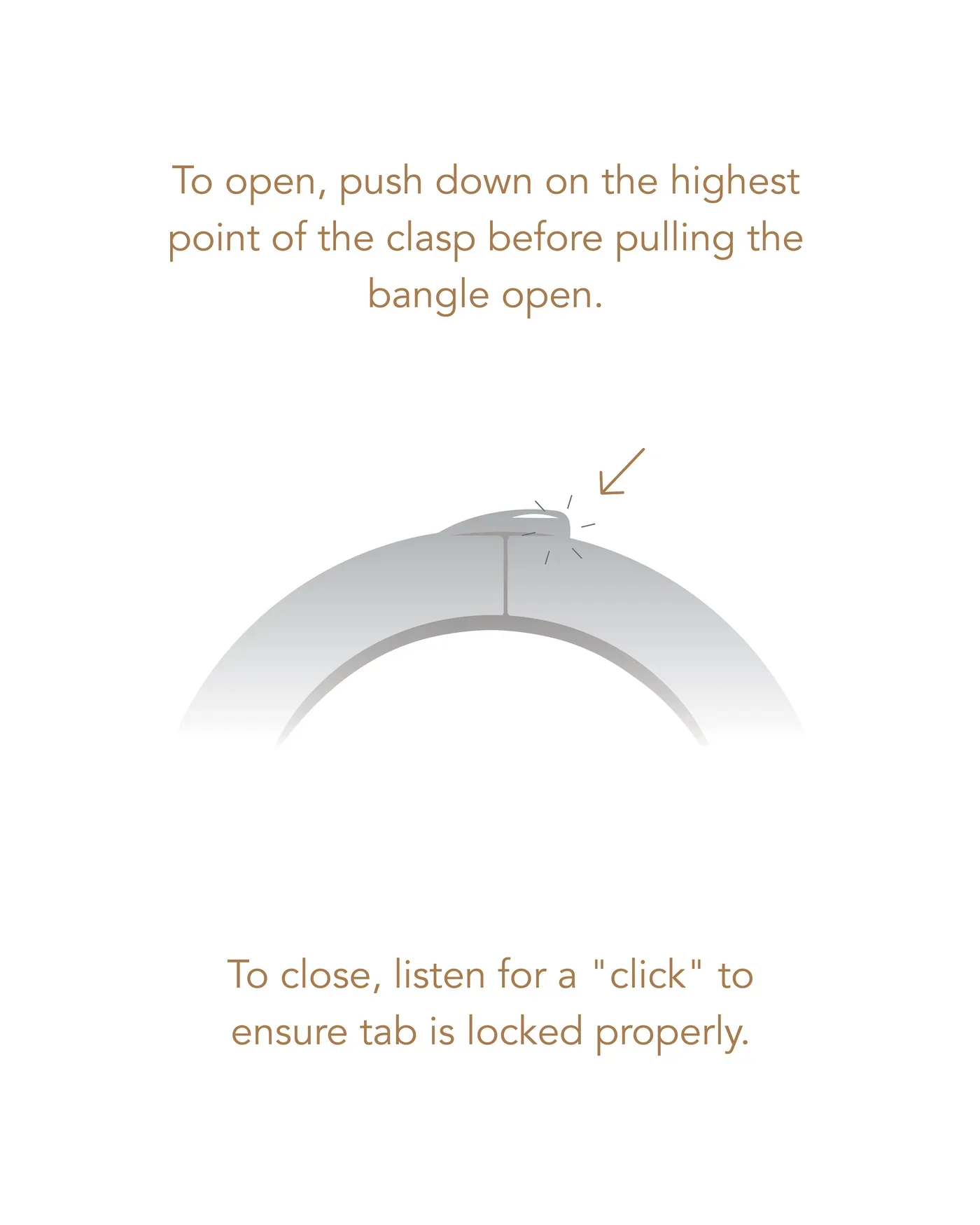 Gia Mega Bangle in Gold - Image 5