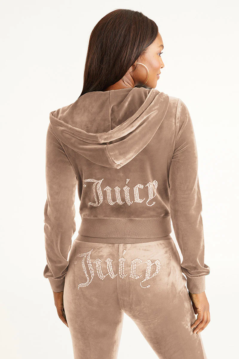 OG Big Bling Velour Hoodie - Image 3