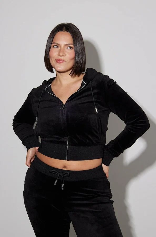 OG Big Bling Velour Hoodie - Image 3