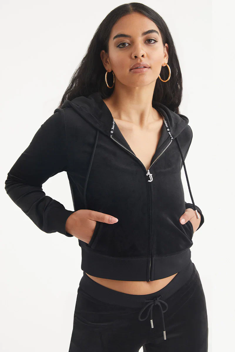OG Big Bling Velour Hoodie - Image 5