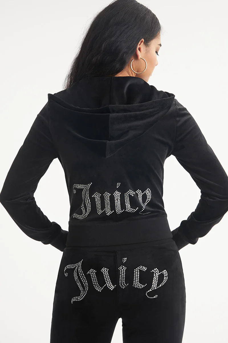 OG Big Bling Velour Hoodie - Image 6