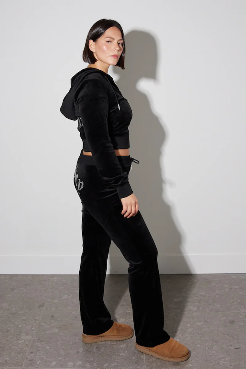 OG Big Bling Velour Track Pants - Image 4