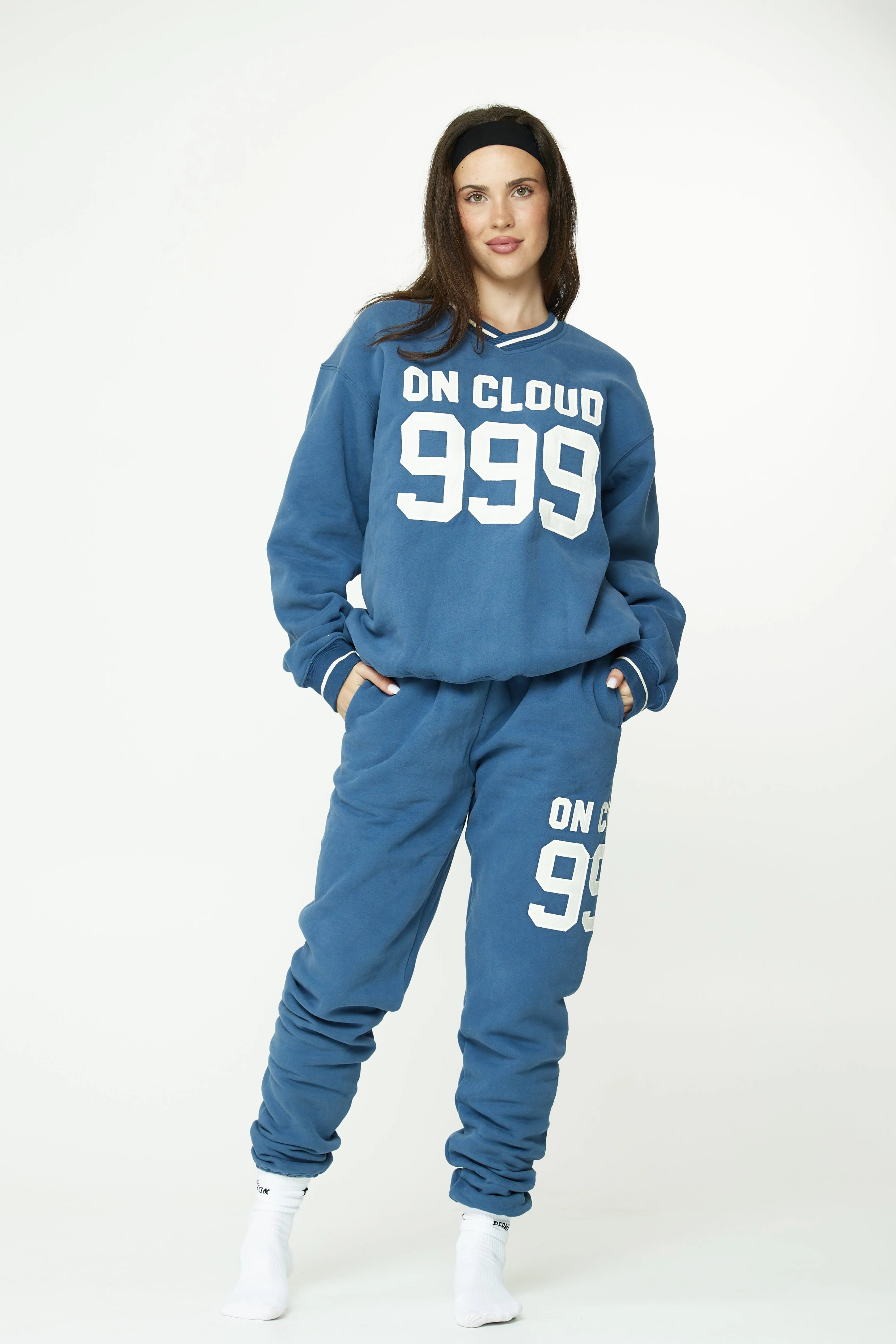On Cloud Nine V-Neck Sweatshirt - Image 3