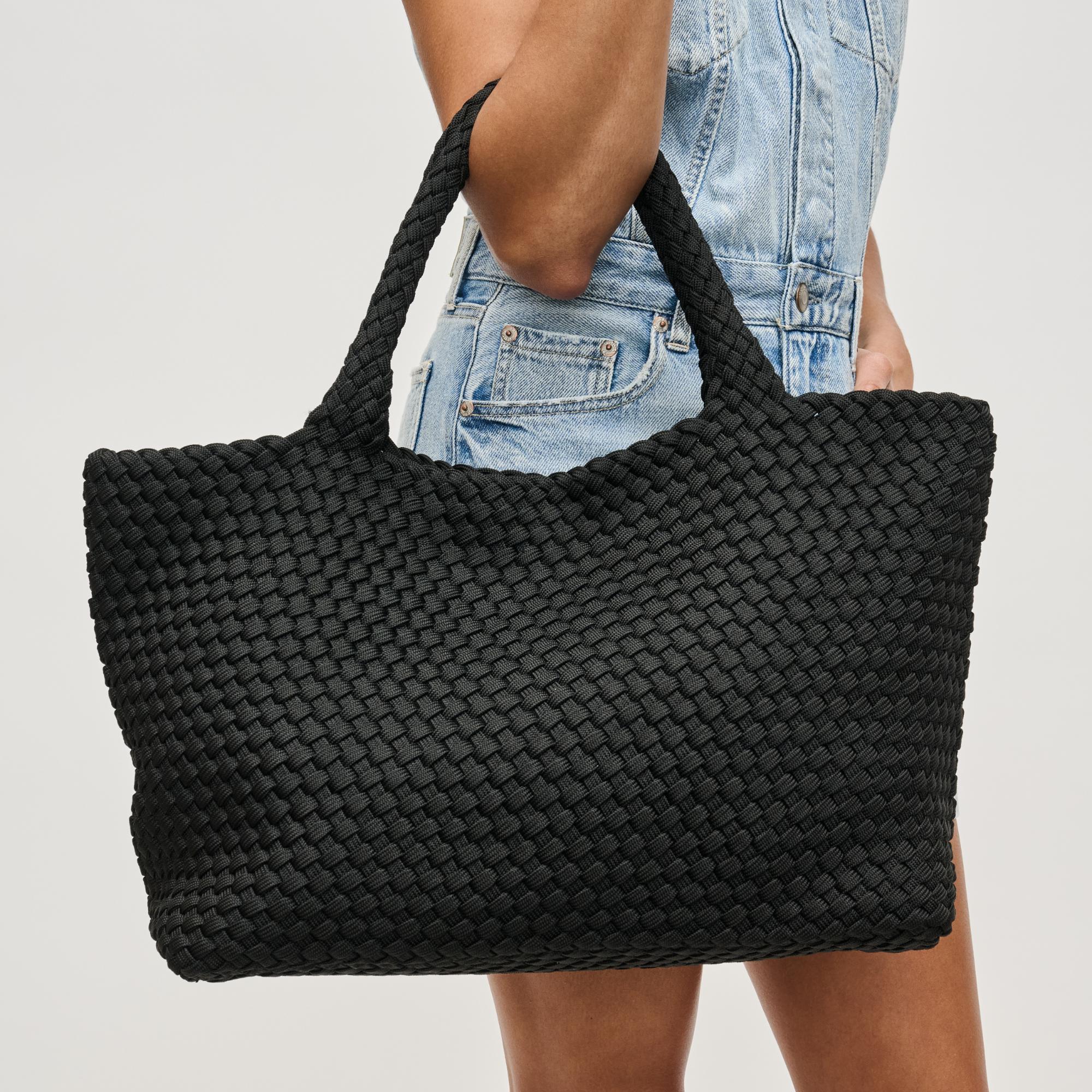 Sky's The Limit Large Tote in Black - Image 4