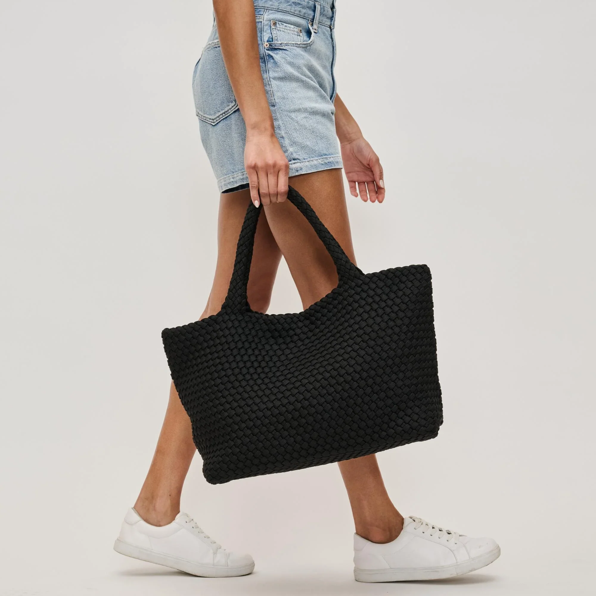 Sky's The Limit Large Tote in Black - Image 8
