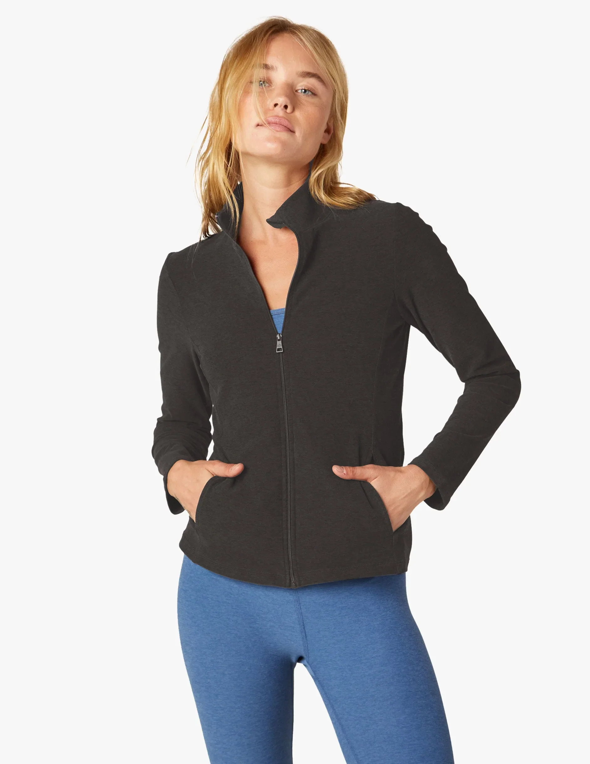 Spacedye On The Go Mock Neck Jacket