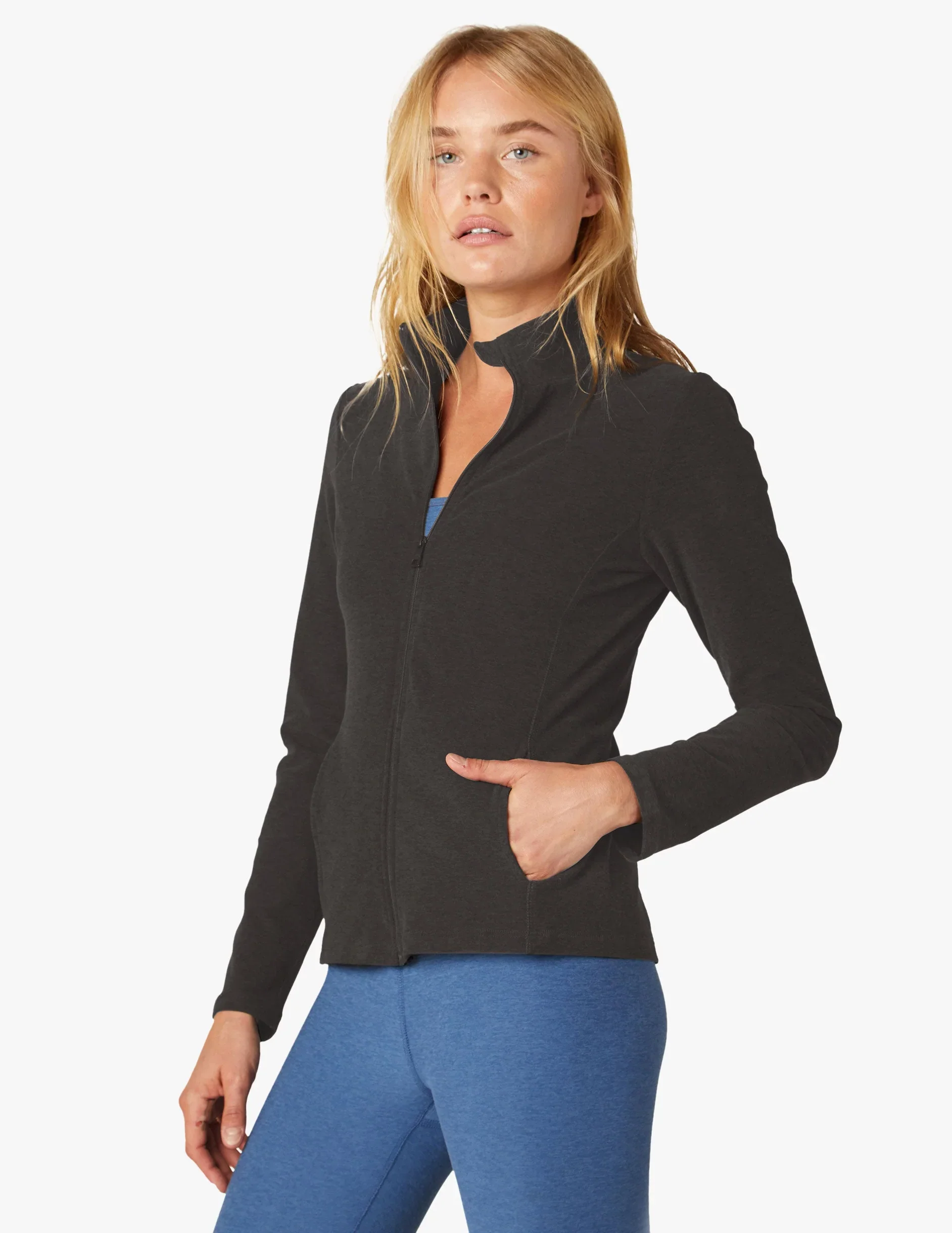 Spacedye On The Go Mock Neck Jacket - Image 2