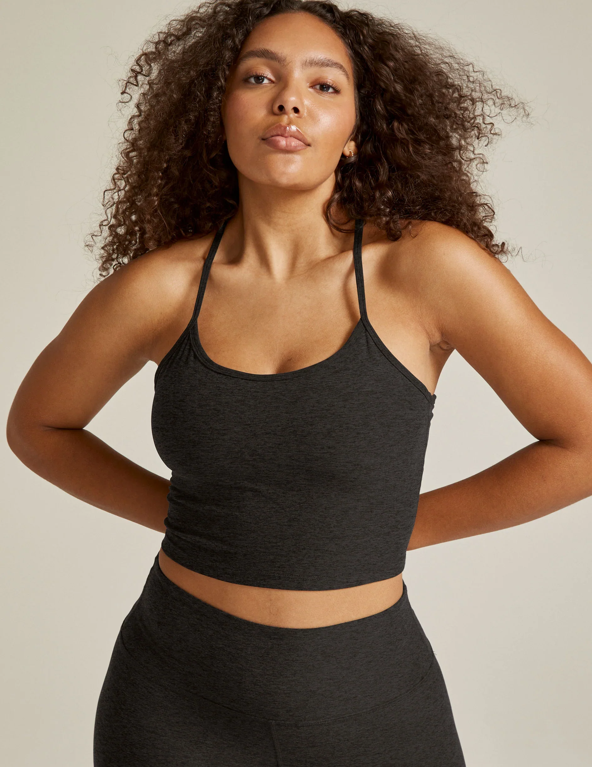 Spacedye Slim Racerback Cropped Tank - Image 5