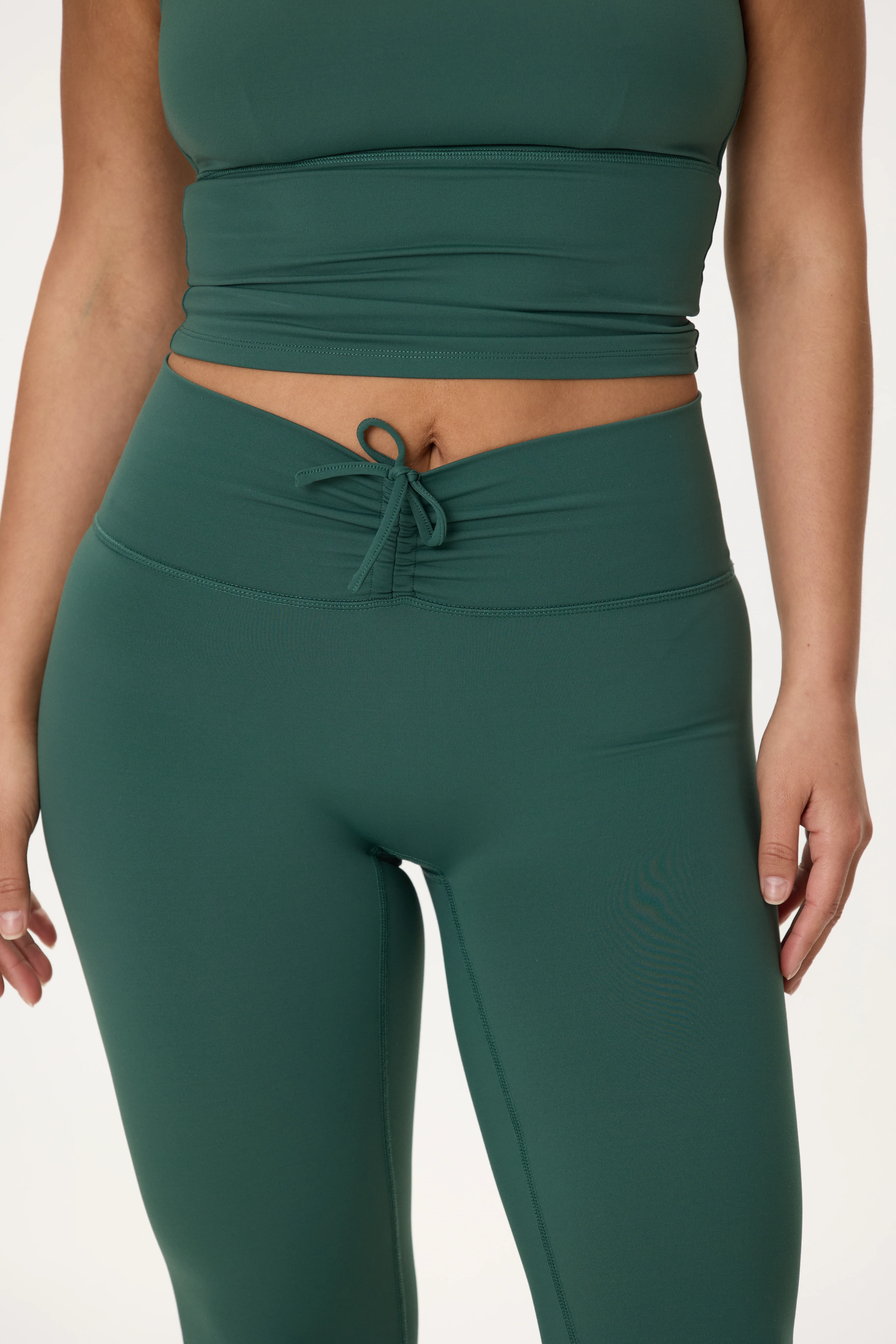 Tie Waist Flare Legging - Image 3