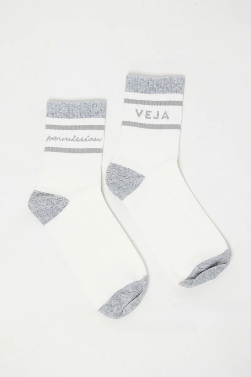 Veja x Permission Stripe Crew Sock - Image 3