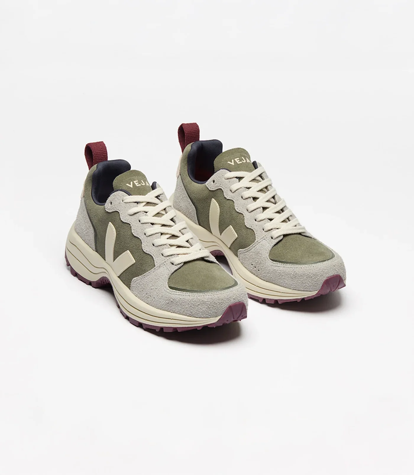 Venturi II Sneaker Suede Kaki Sable - Image 2