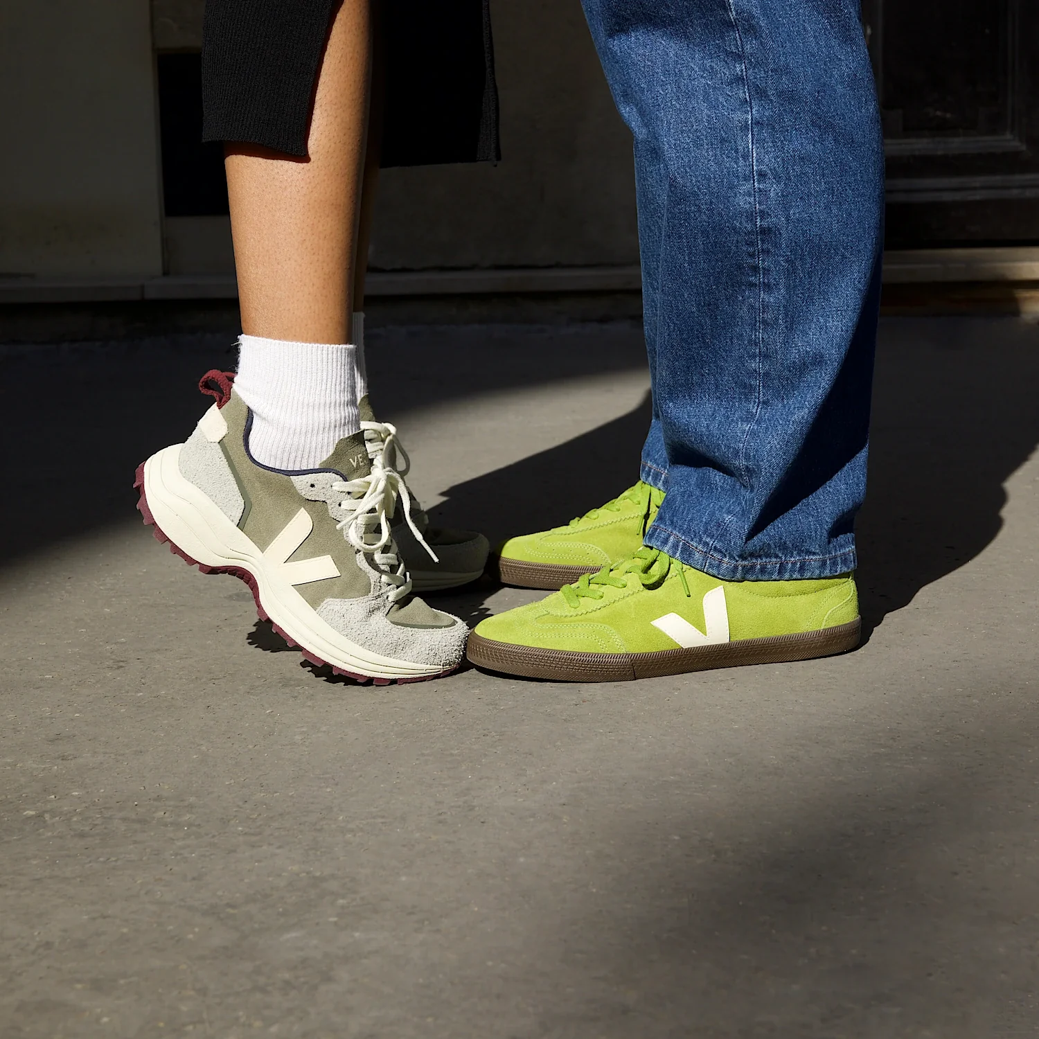 Venturi II Sneaker Suede Kaki Sable - Image 4