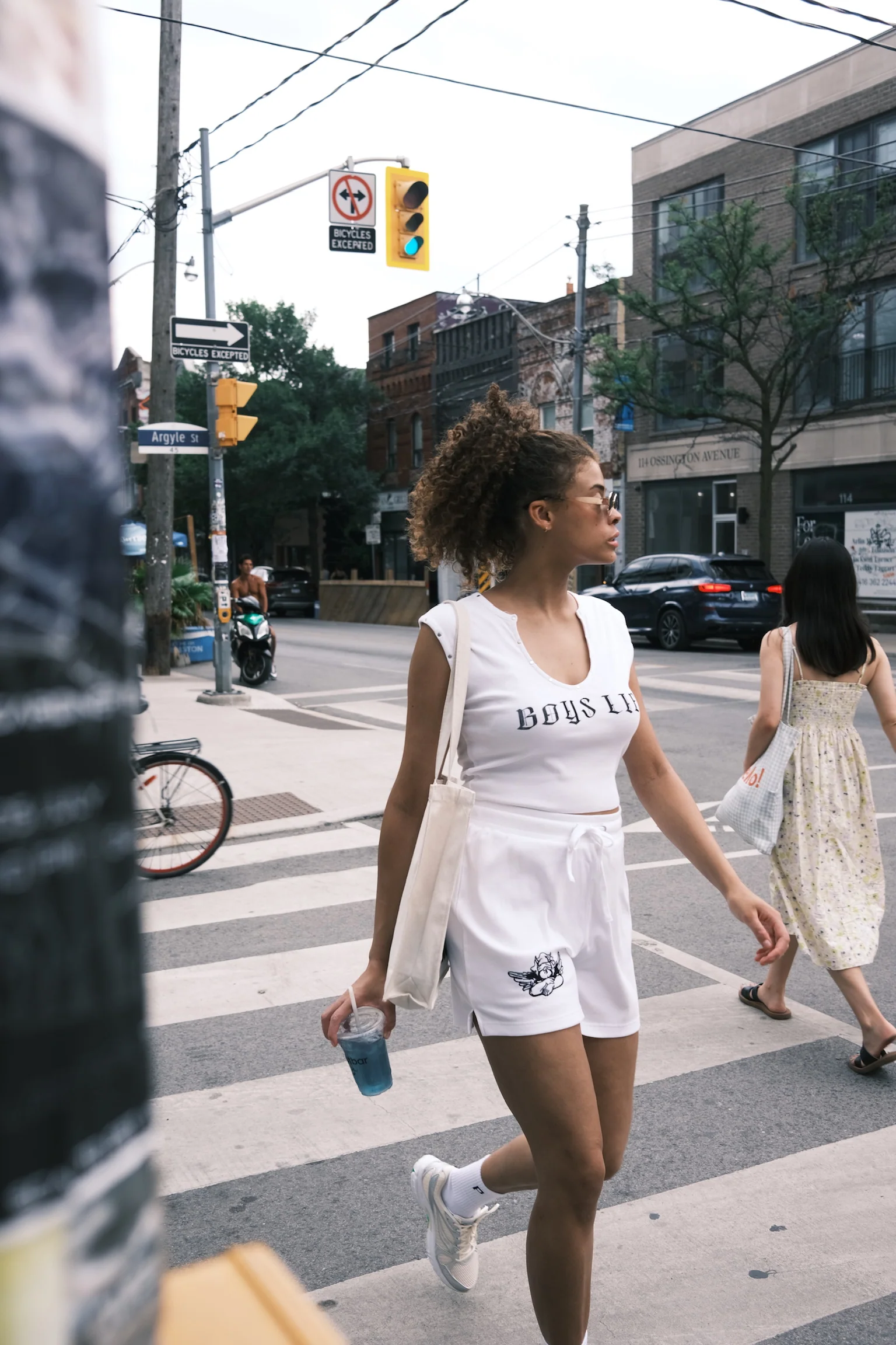 White Rebel Shorts - Image 4